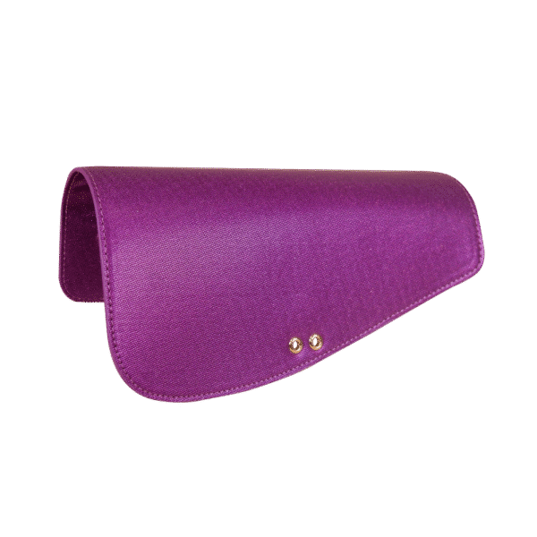 Solapa - Violeta texturado lentejuela