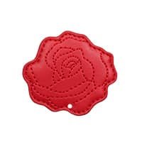 Rosa roja - perforada