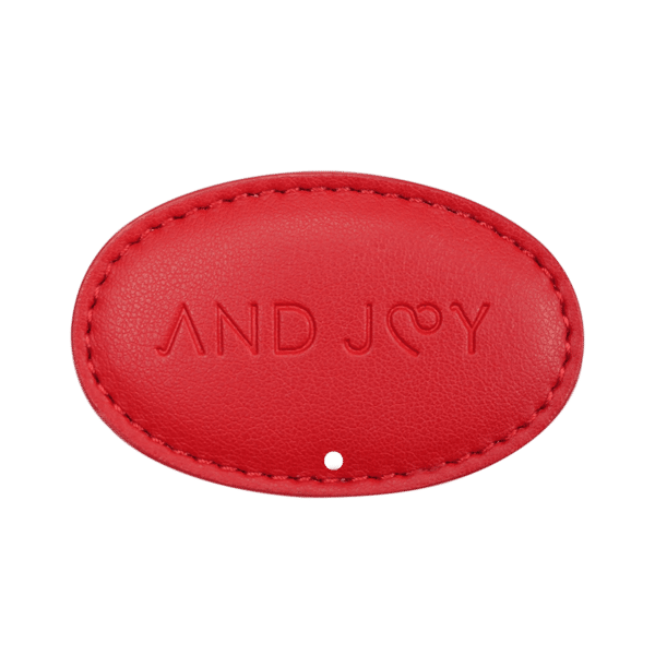 Óvalo rojo - perforado